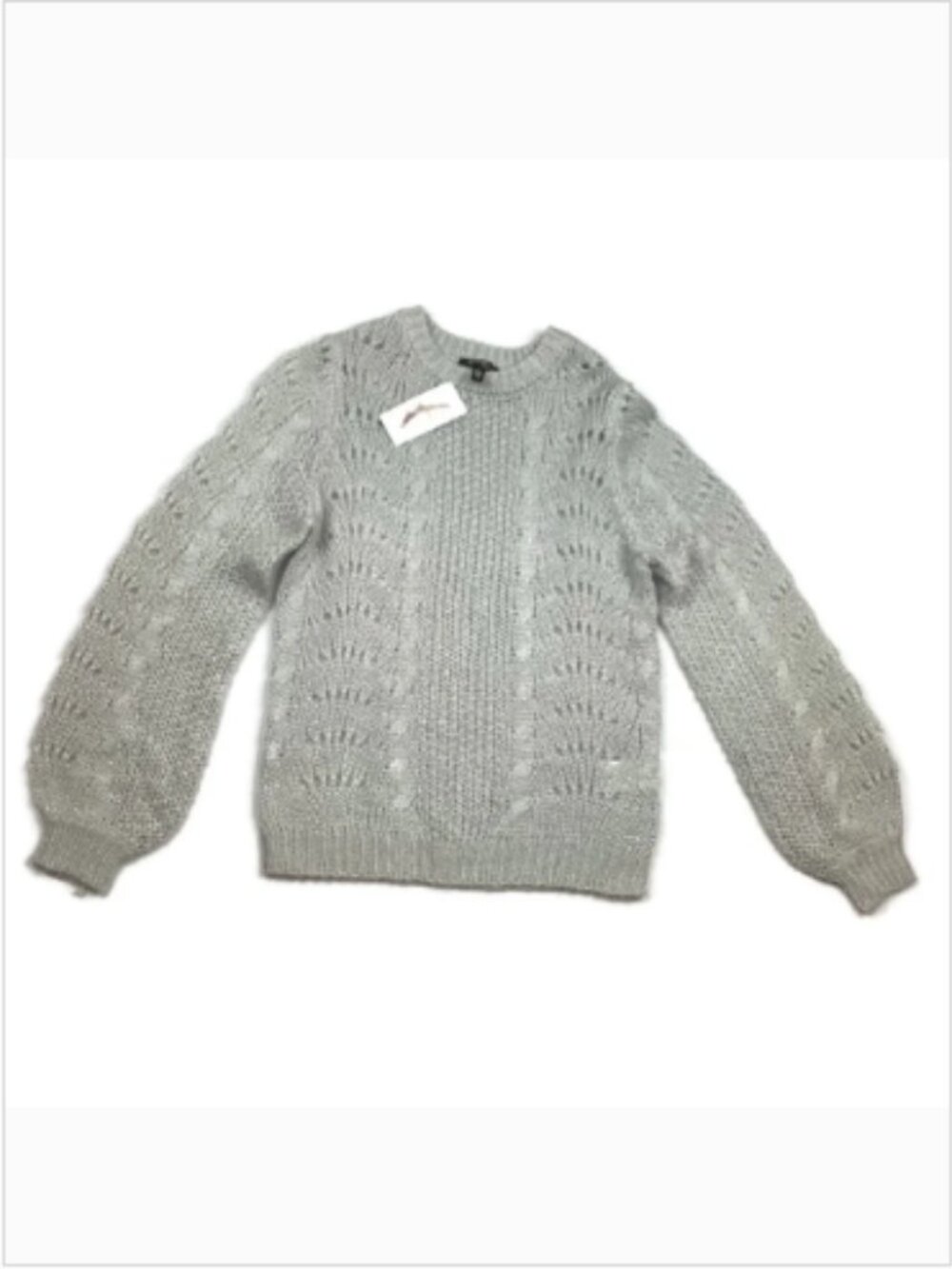 Gray Loose Knit Sweater by Jessica Simpson NEW!